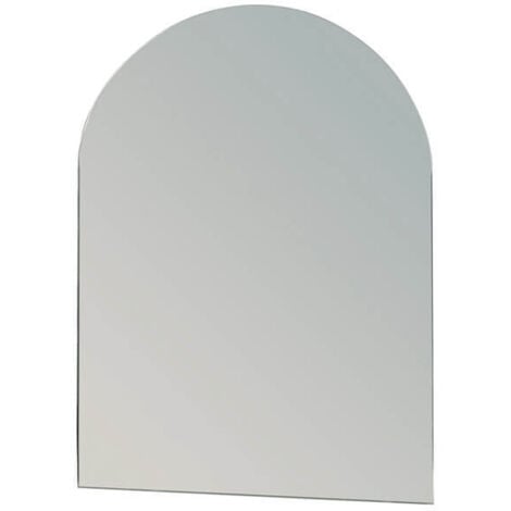 Showerdrape Hampton Large Arched Wall Mounted 70 x 50cm Bathroom Mirror