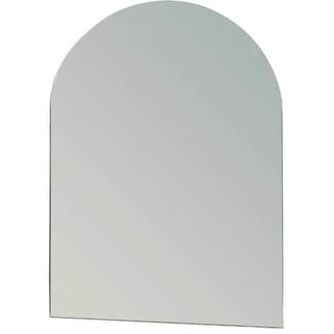Showerdrape Hampton Small Arched Wall Mounted 60 x 45cm Bathroom Mirror