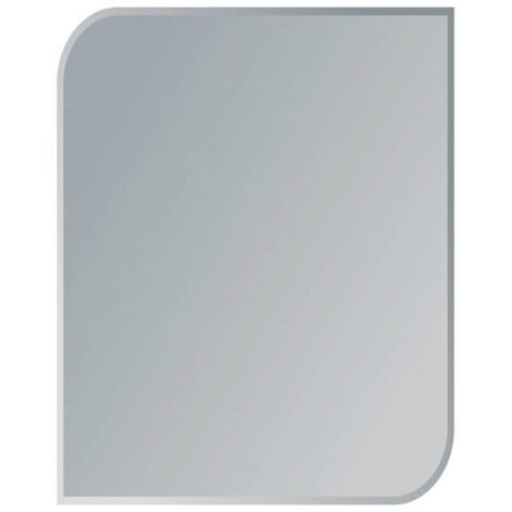 Showerdrape Islington Large Rectangular Wall Mounted 70 x 50cm Bathroom Mirror