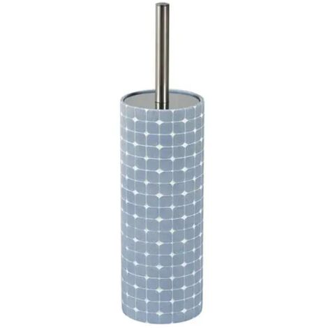 Showerdrape Mosaica Sky Blue Toilet Brush & Holder