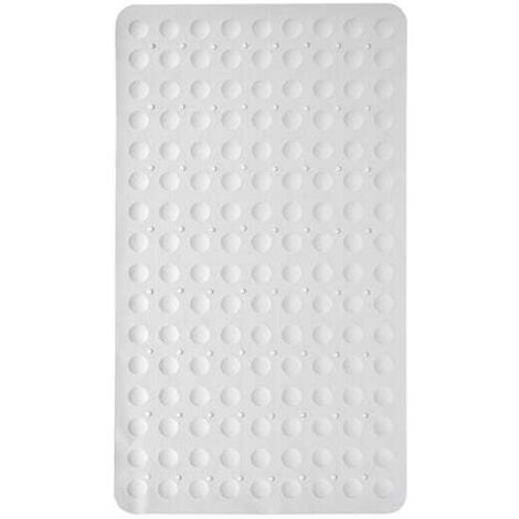 Showerdrape Orbit White Anti-Slip 70 x 40cm Bath Mat