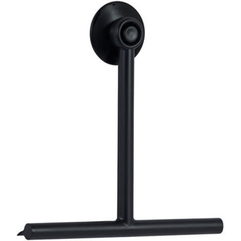 Showerdrape Rocco Black Shower Squeegee & Holder