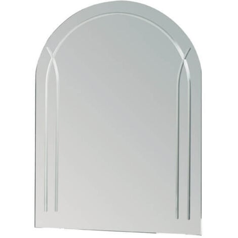 Showerdrape Soho Arched Oval Wall Mounted 60 x 45cm Bathroom Mirror
