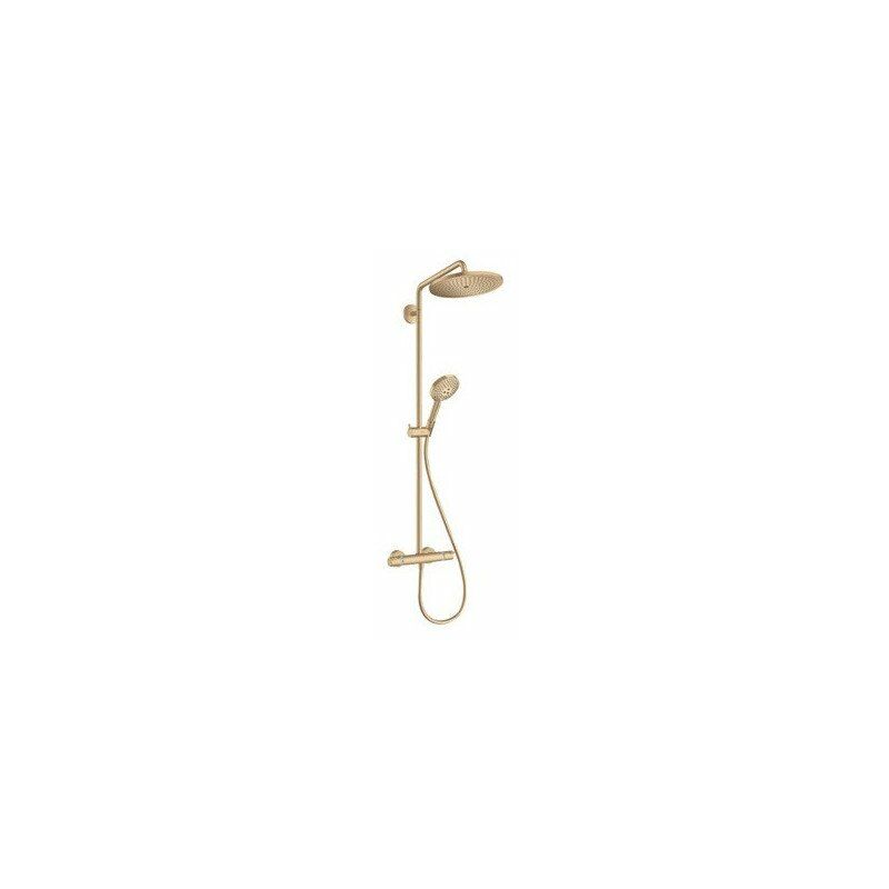 

Hansgrohe - Showerpipe 280 1jet con termostato de bronce cepillado
