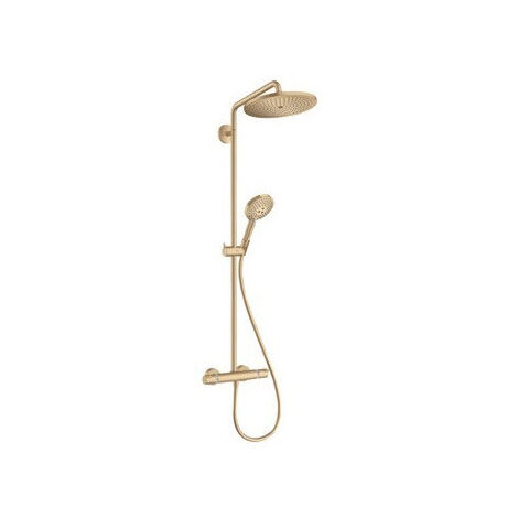 Showerpipe 280 1jetavec mitigeur thermostatique bronze brossé