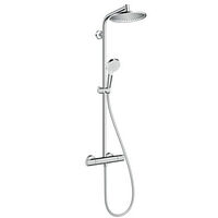 Showerpipe HANSGROHE Crometta S 240 1jet EcoSmart chromé