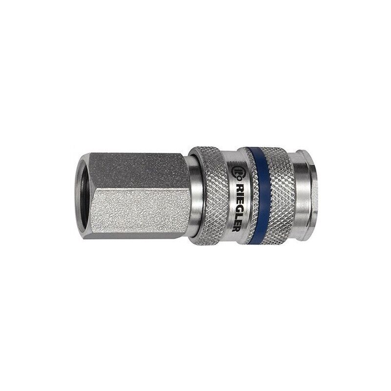 

Riegler - Acoplamiento Rpido Dn 7,8 Rosca Interior Acero Rosca R 3/8