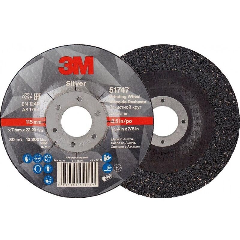 FP - 3M disco desbaste silver 3m inoxidable 230x7x22 , 0UNIDADES