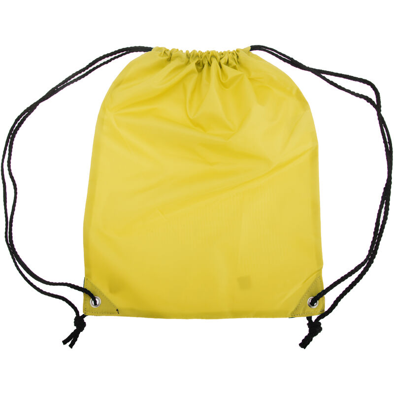 Stafford Plain Drawstring Tote Bag - 13 Litres (One Size) (Canary) - Canary - Shugon