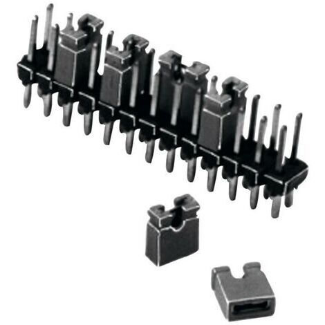 Shunt ouvert W & P Products 165-201-20-00 Pôle:2 Pas: 2.54 mm rouge 1 pc(s) D20194