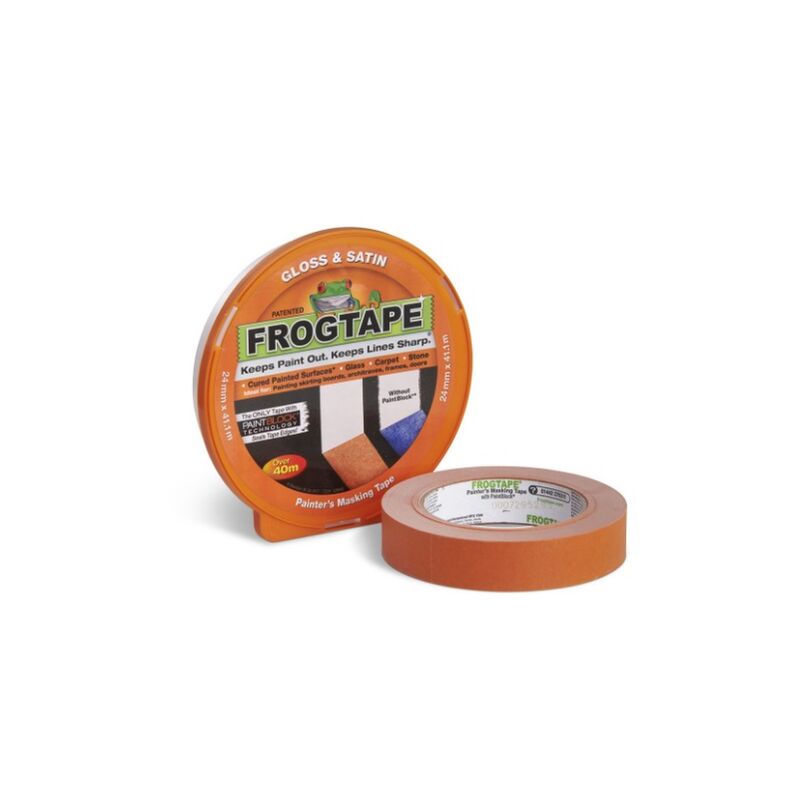 Frog Tape ® - Frog Tape Gloss and Satin Painters Tape - 24mm x 41.1 metres