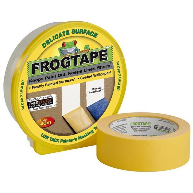 Frogtape - Shurtape 207255 Delicate Surface Masking Tape 36mm x 41.1m SHU207255