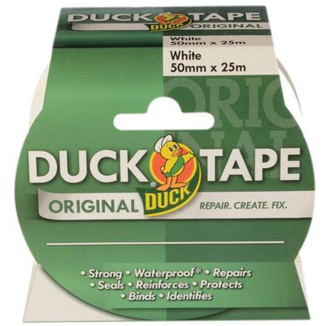 Shurtape 211117 Duck Tape Original 50mm x 25m White SHU211117
