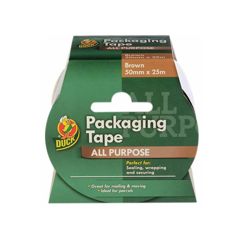 Duck Tape® Packaging Tape Clear 50Mm X 25M SHURTAPE US