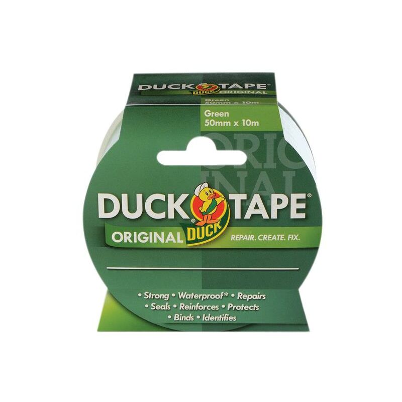 232337 Duck Tape Original 50mm x 10m Green SHU232337 - Shurtape