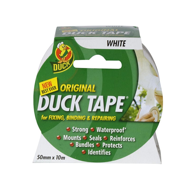 Shurtape 211113 Duck Tape® Original 50mm x 10m White SHU211113