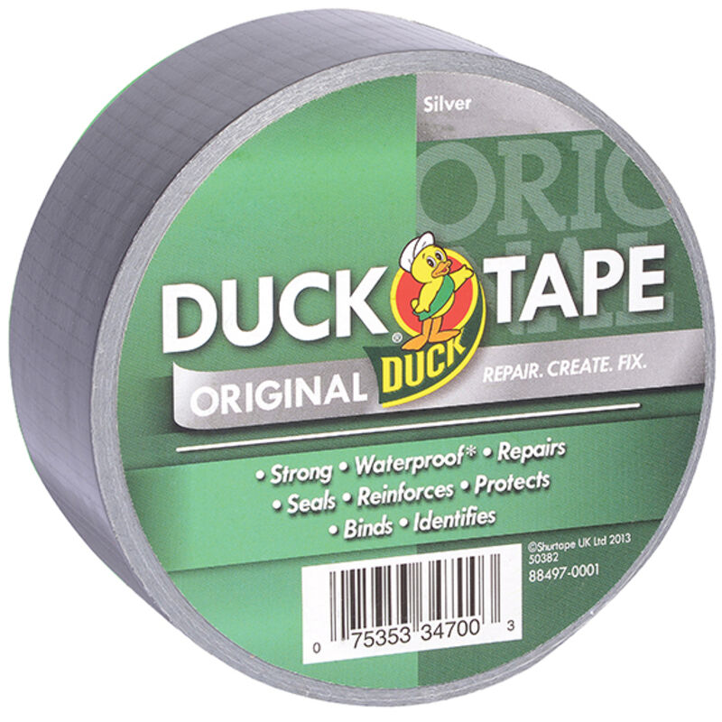 Duck - Shurtape 222226 Tape® Original Trade Pack 50mm x 50m Silver SHU222226