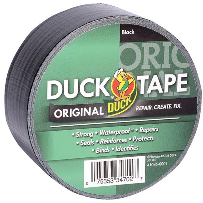 Duck - Shurtape 222228 Tape® Original Trade Pack 50mm x 50m Black SHU222228