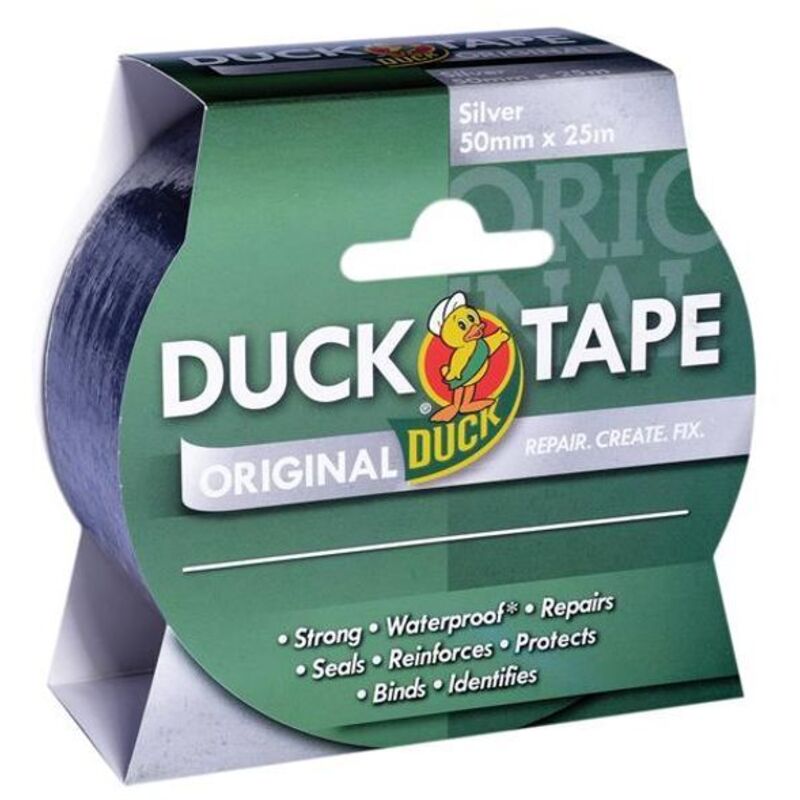 Duck - Shurtape 211111 Tape Original 50mm x 25m Silver SHU211111