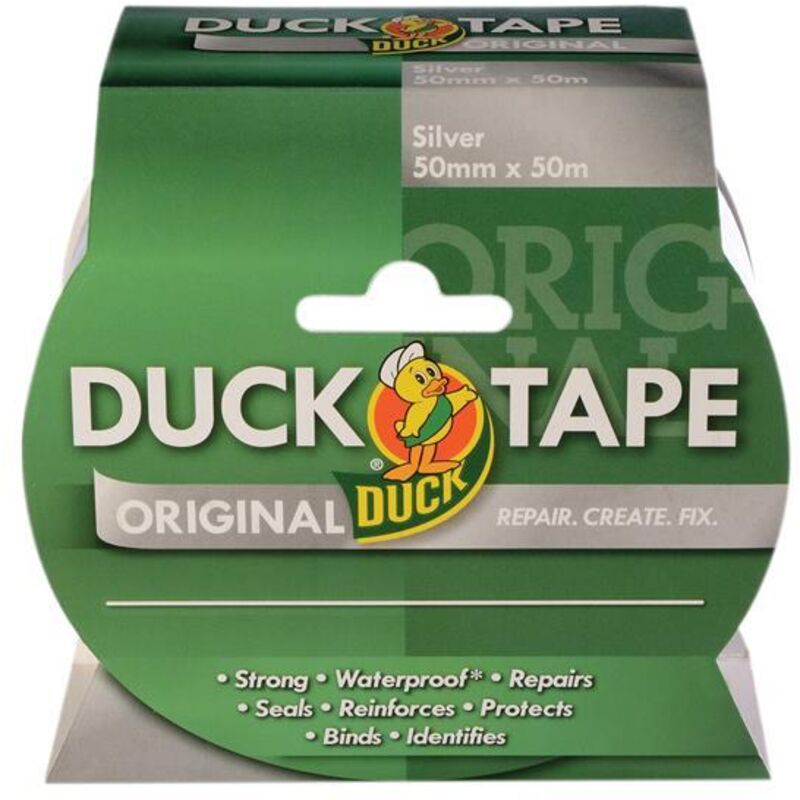 Duck - Shurtape 211112 Tape Original 50mm x 50m Silver SHU211112