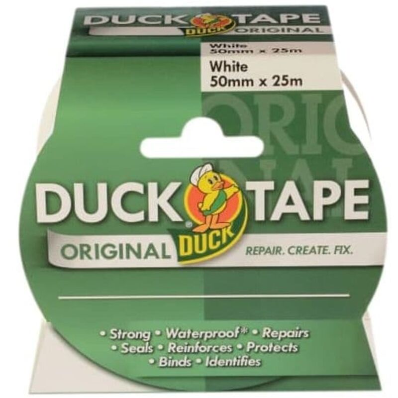 Duck - Shurtape 211117 Tape Original 50mm x 25m White SHU211117