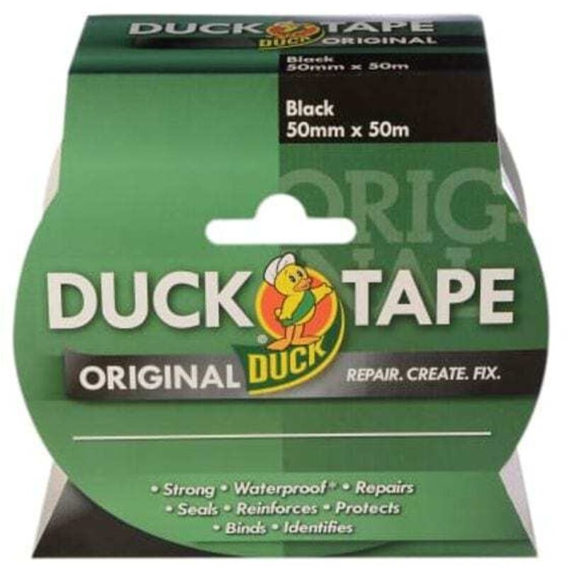 Duck - Shurtape 211116 Tape Original 50mm x 50m Black SHU211116