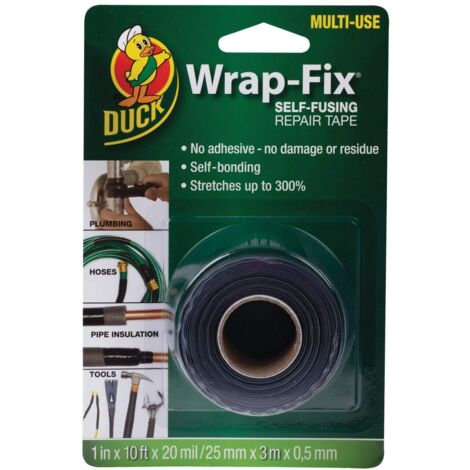Shurtape Duck Tape Wrap-Fix Self-Fusing Repair Tape, 25mm x 3m (SHU283037)
