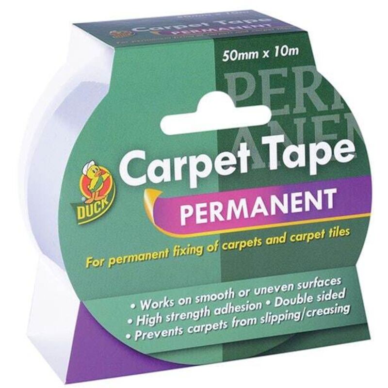Duck - Shurtape 260507 Tape Permanent Carpet Tape 50mm x 10m SHU260507
