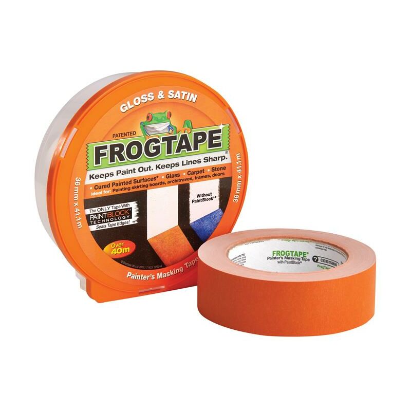 Frogtape - Shurtape 104201 Gloss & Satin 36mm x 41.1m SHU104201