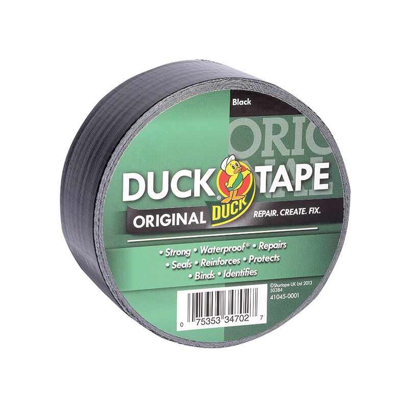 222228 Duck Tape® Original Trade Pack 50mm x 50m Black SHU222228 - Shurtape