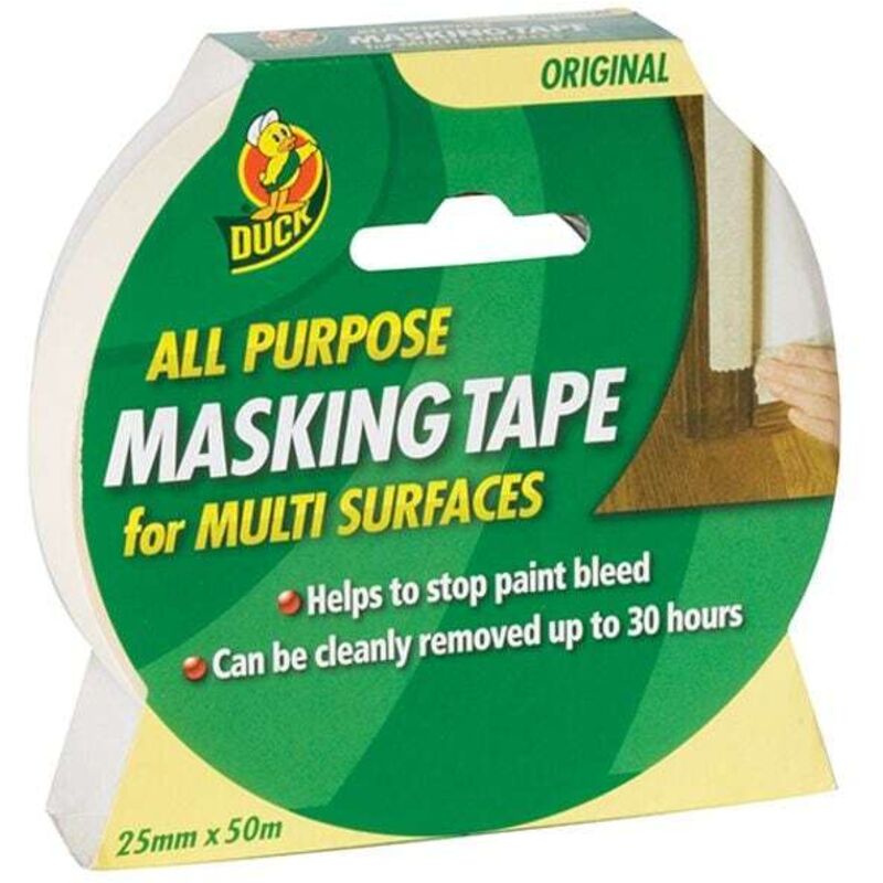 Duck - Shurtape 232317 Tape All-Purpose Masking Tape 25mm x 50m SHU232148