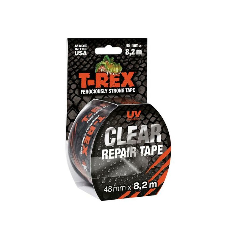 241535 t-rex Repair Tape 48mm x 8.2m Clear SHU241535 - Shurtape