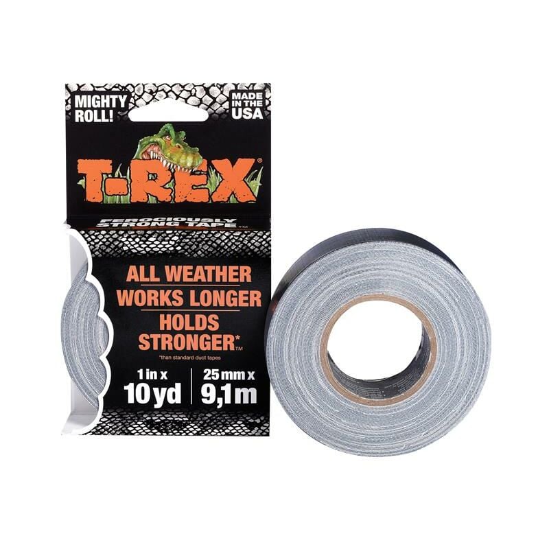 Trex - Shurtape 241330 t-rex Duct Tape 25mm x 9.1m Graphite Grey SHU241330