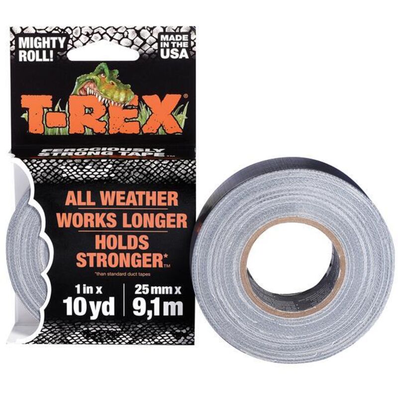 Trex - Shurtape 241330 t-rex Duct Tape 25mm x 9.1m Graphite Grey SHU241330