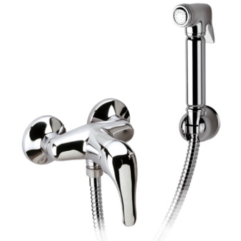 Doccetta Con Flessibile Ad Uso Bidet.Set Doccetta Per Bidet Relax Con Doccia A Pulsante Flessibile Miscelatore Doccia E Supporto Lux C332rel