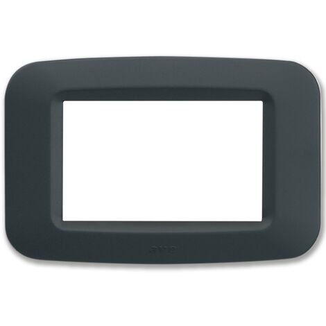 Sí placa Tecnop. 3M. Gris Negro AVE 45PY03GN