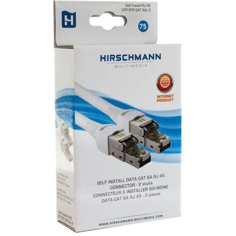 Si rj45 utpstp cat6a/2 self install cat6a rj45 connector