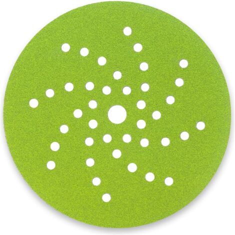 Sia Klett Schleifpapier Scheiben 1550 siapower 125mm 65 Loch, Körnung: K400 Körnung, Packungsinhalt: 50 Stück