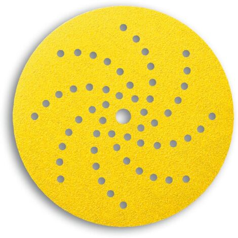 Sia Schleifpapier Schleifscheiben Serie 1960 siarexx 150mm 57 Loch, Körnung: K40 Körnung, Packungsinhalt: 50 Stück