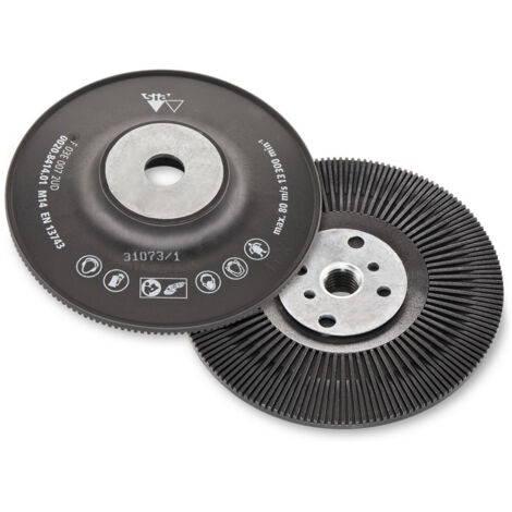 Sia Turbo Stützteller 125mm M14 extrahart für 4582 Hochleistungs Fiberscheiben