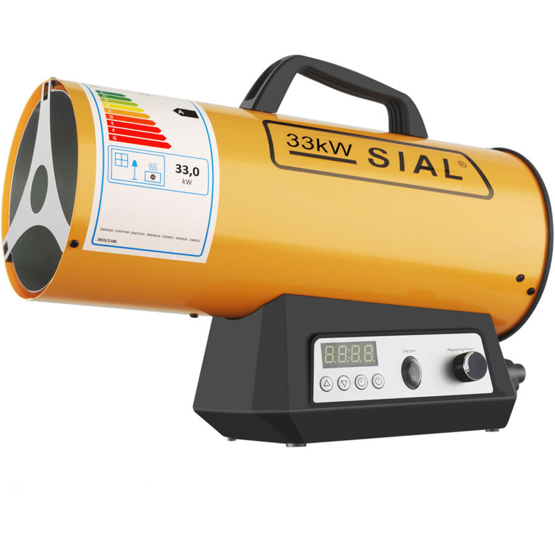 Sial - Chauffage Soufflant à Gaz 113,000 Btu/h Canon à Chaleur à Gaz Chauffage Radiant Portable Pour Ateliers,Interrupteur électronique/Peut être