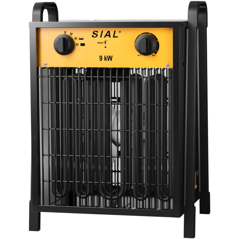 Sial - Chauffage Soufflant - Industriel - Radiateur électrique - pour Chantier, Atelier Ou Garage avec Contrôle Thermostatique Entièrement Réglable