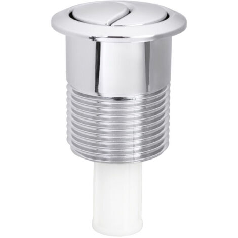 SIAMP 34455007 Bouton Poussoir 45, Chromé, 37 mm