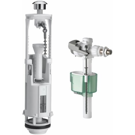 Siamp-Cedap – Ensemble complet mécanisme Optima S – Robinet flotteur Quleto OD – Pour systèmes de chasse d'eau – Référence 37778010