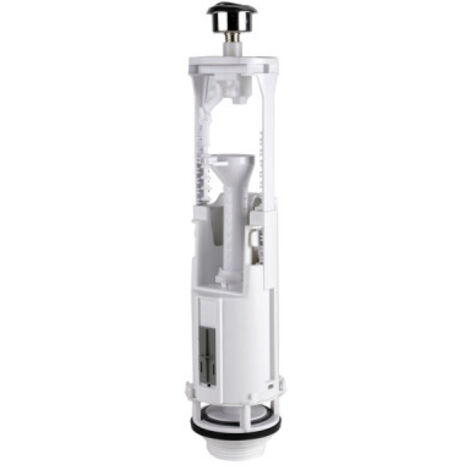 Siamp – Mécanisme de chasse d'eau poussoir réglable – Débit 2 à 6 l/s – Hauteur ajustable 282 à 432 mm – 32700007