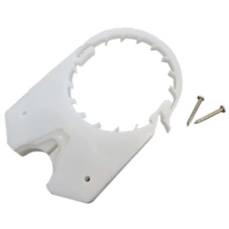 Siamp – Platine de fixation pour pipe bâti support – Fixation en acier inoxydable – Résistante à la corrosion – Installation WC suspendus