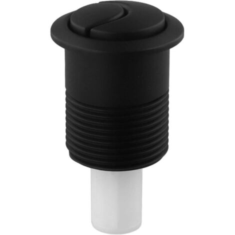 Siamp Skipper 45 Bouton de chasse d'eau double en chrome 85 x 48 mm pour WC avec bouton poussoir