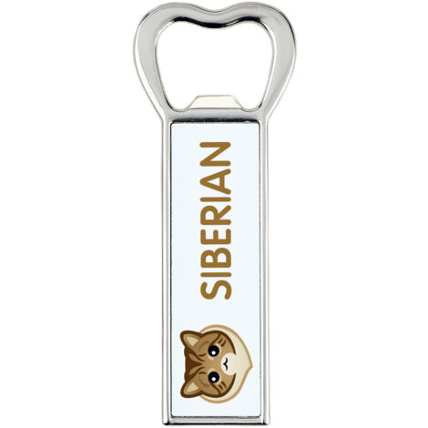 Sibérien - Ouvre-boîte avec graphisme et inscription de la marque Art-Dog