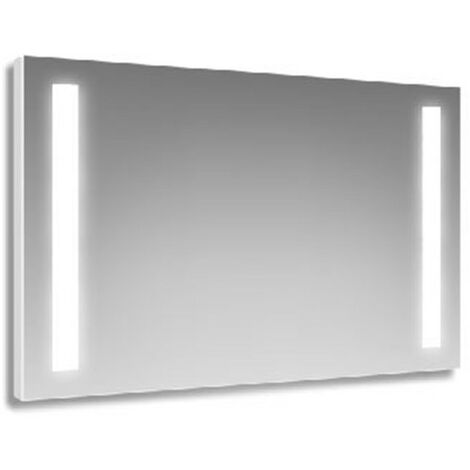 Sibilla - specchio bagno retroilluminato led ip44 100x70cm reversibile