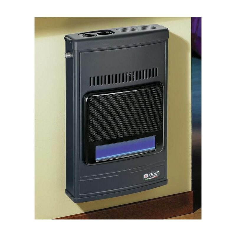 Poêle à gaz méthane Sicar eco 45 - 4100 watts monté au mur ou au sol